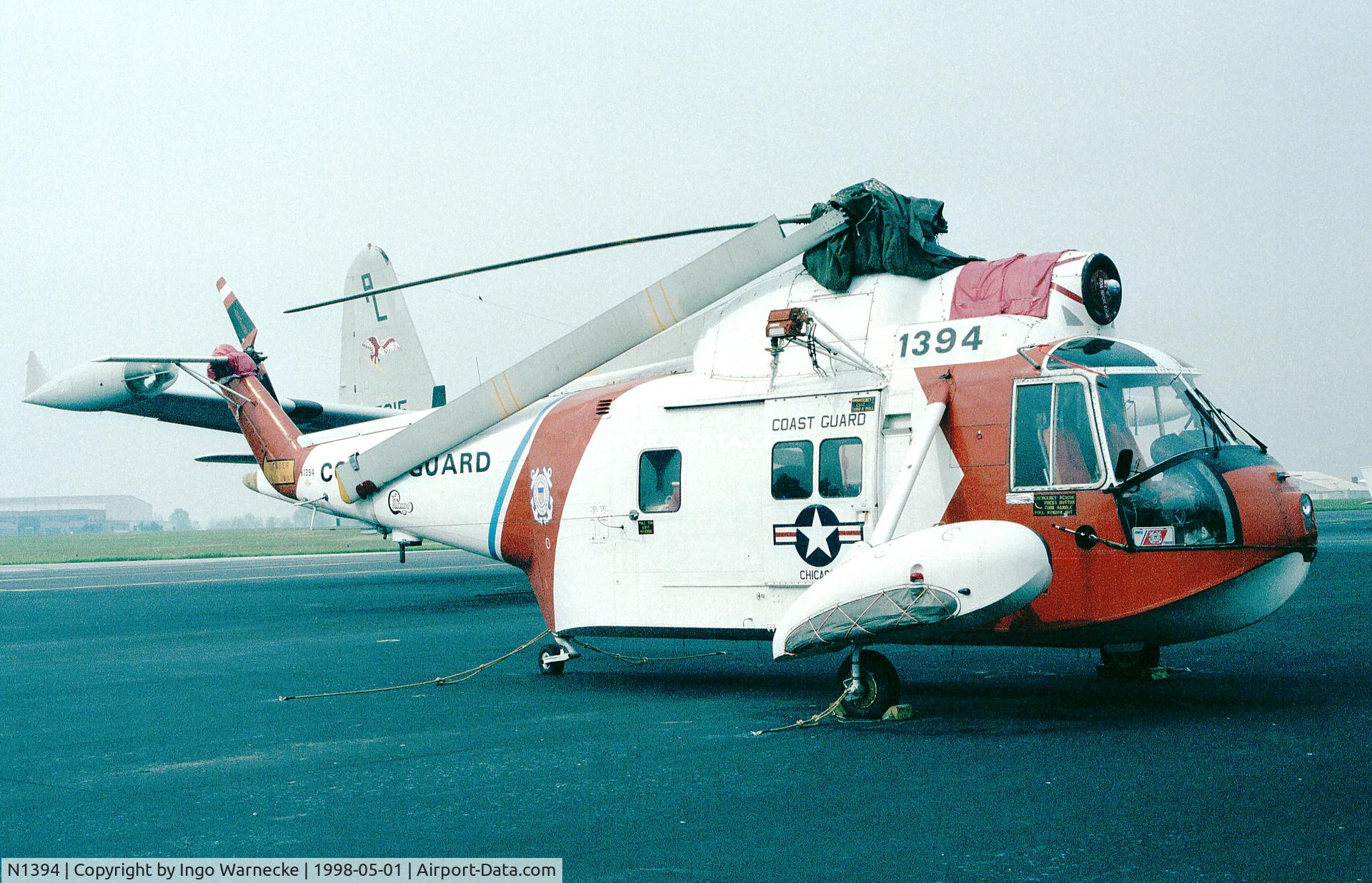 N1394, 1964 Sikorsky HH-52A Sea Guard C/N 62.075, Sikorsky HH-52A of USCG at the Mid Atlantic Air Museum, Reading PA
