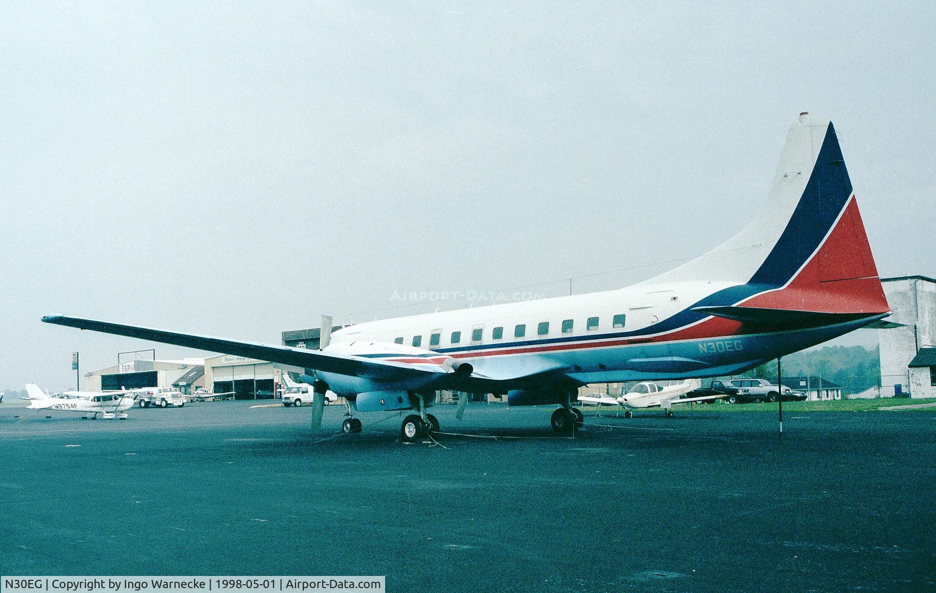 N30EG, 1954 Convair 580 C/N 202, Convair 580 at the Mid Atlantic Air Museum, Reading PA
