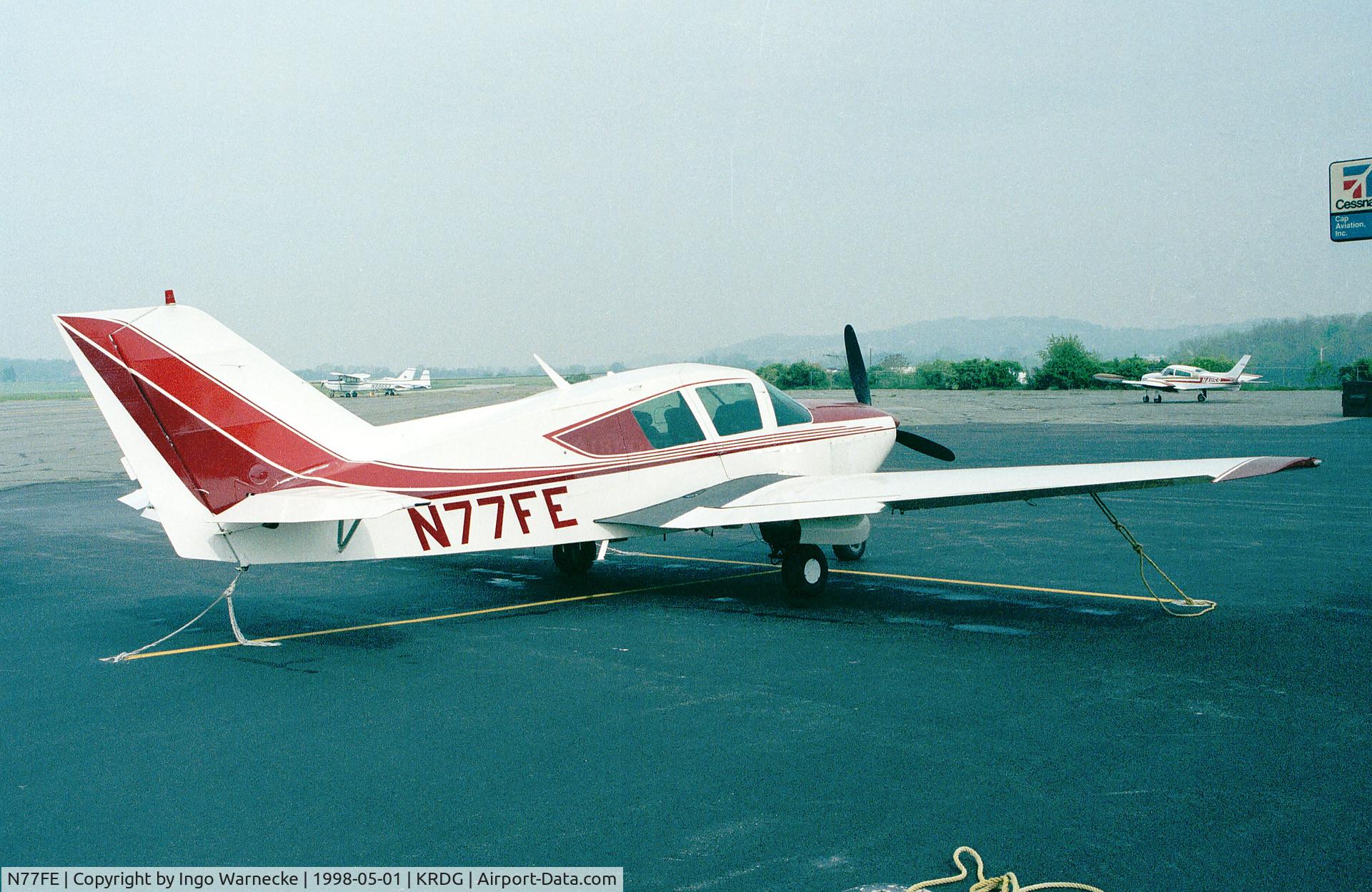 N77FE, 1972 Bellanca 17-30A Viking C/N 72-30423, Bellanca 17-30A at Reading Regional Airport