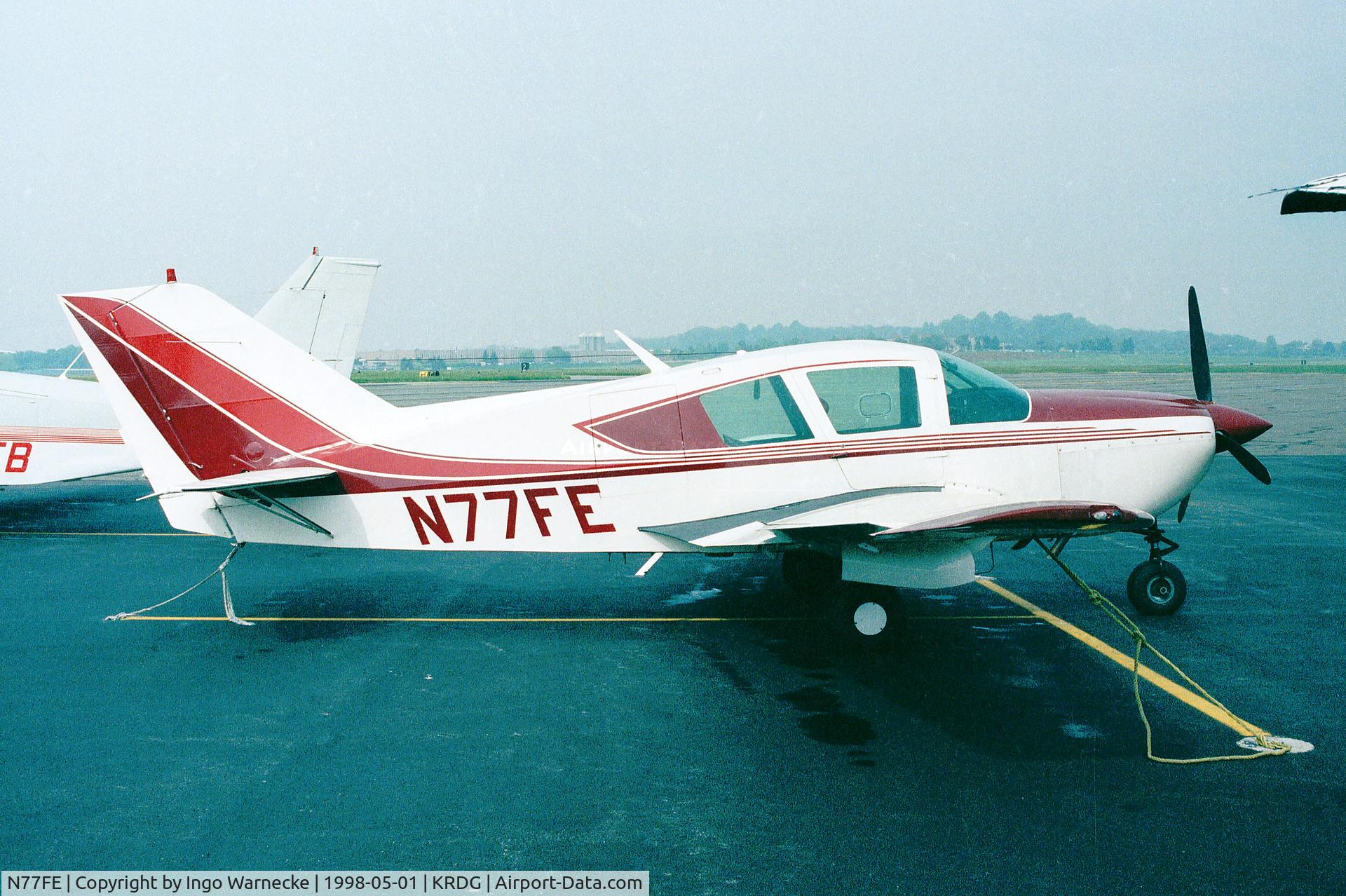 N77FE, 1972 Bellanca 17-30A Viking C/N 72-30423, Bellanca 17-30A at Reading Regional Airport