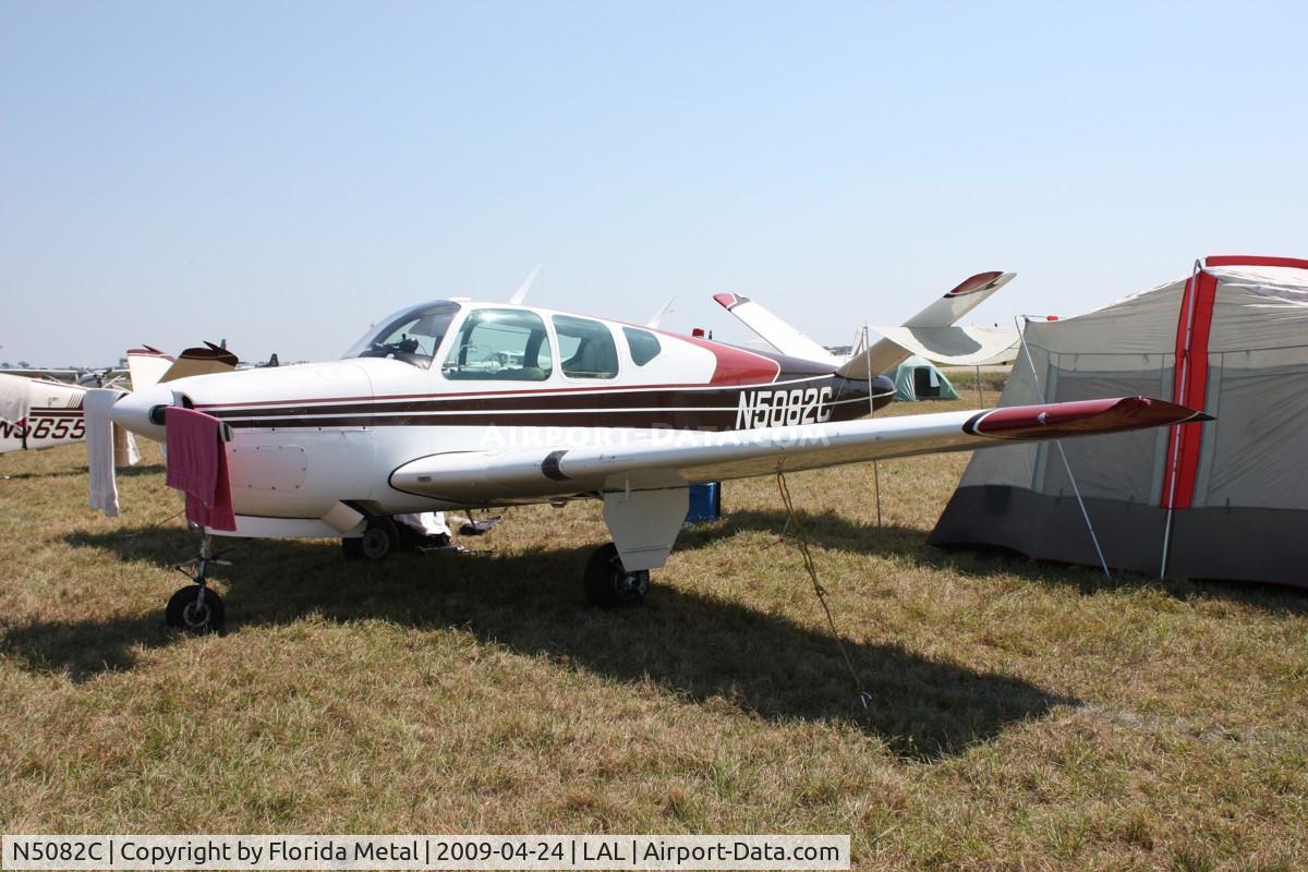 N5082C, 1950 Beech B35 C/N D-2344, Beech B35 Bonanza