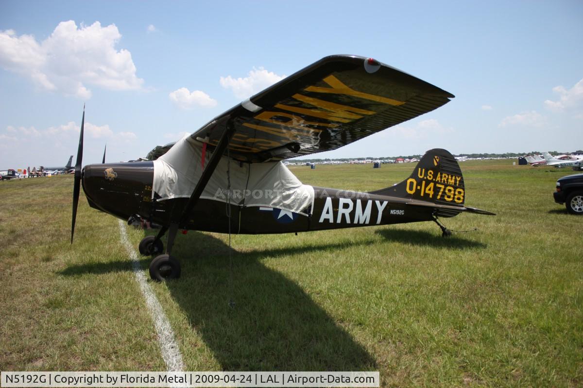 N5192G, 1951 Cessna 305A C/N 21683, L-19