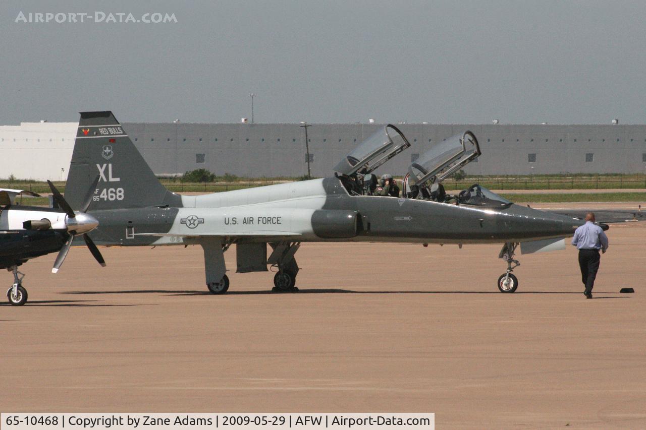 65-10468, 1965 Northrop T-38A-60-NO Talon C/N N.5887, At Alliance, Fort Worth