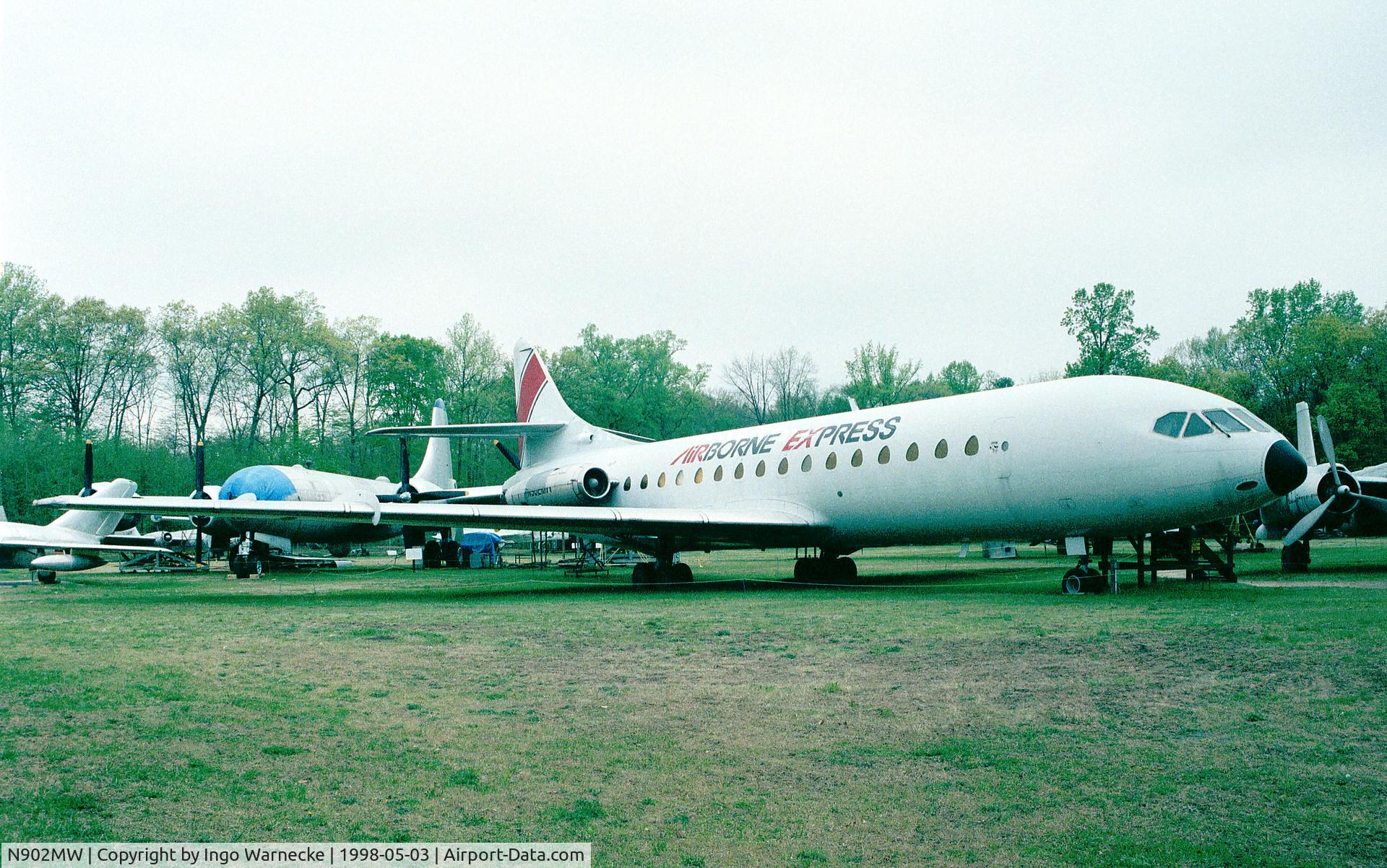 N902MW, 1961 Sud Aviation SE-210 Caravelle VI-R C/N 88, Sud Aviation SE.210 Caravelle VIR at the New England Air Museum, Windsor Locks CT