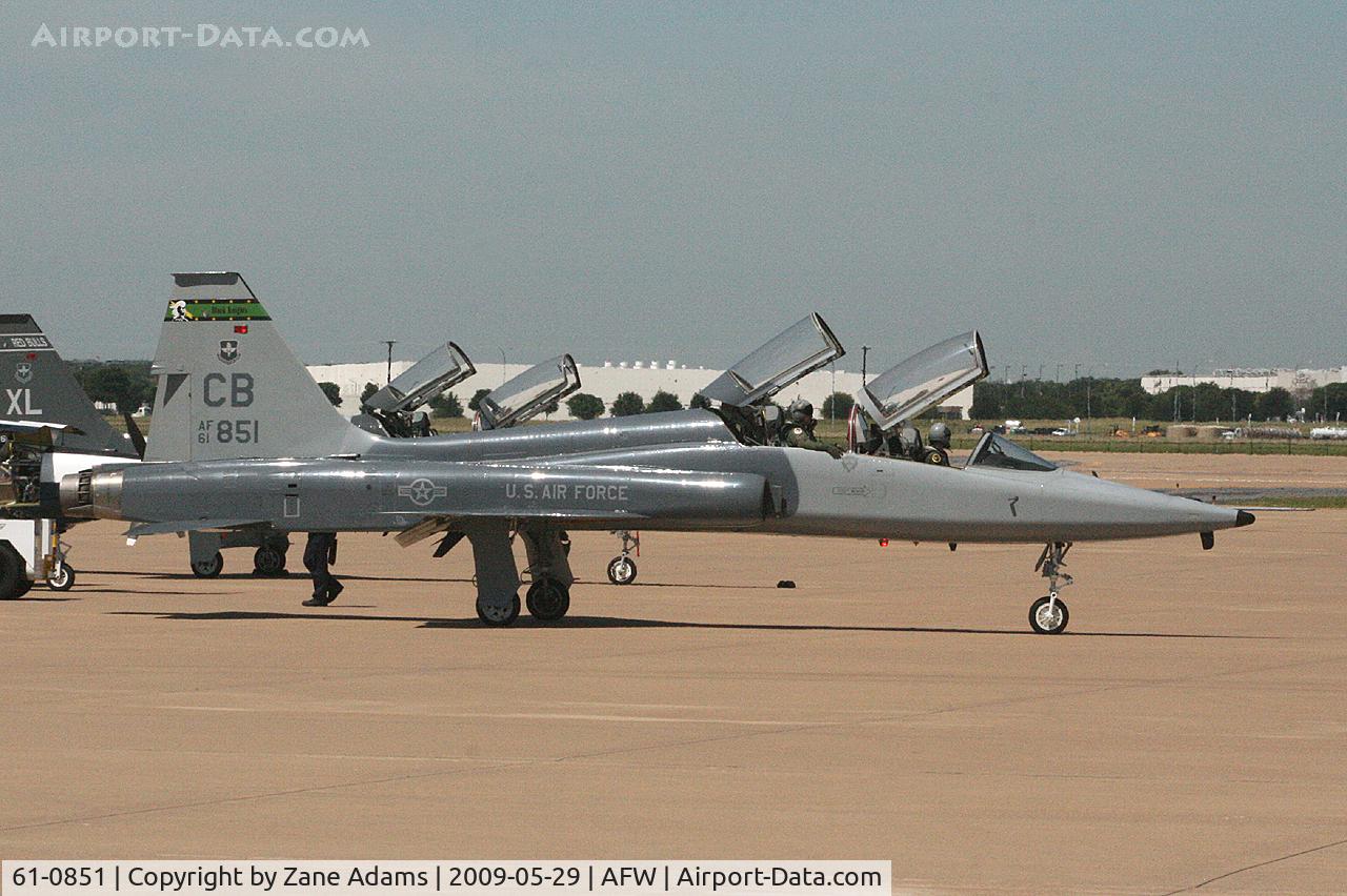 61-0851, 1961 Northrop T-38A Talon C/N N.5217, At Alliance, Fort Worth
