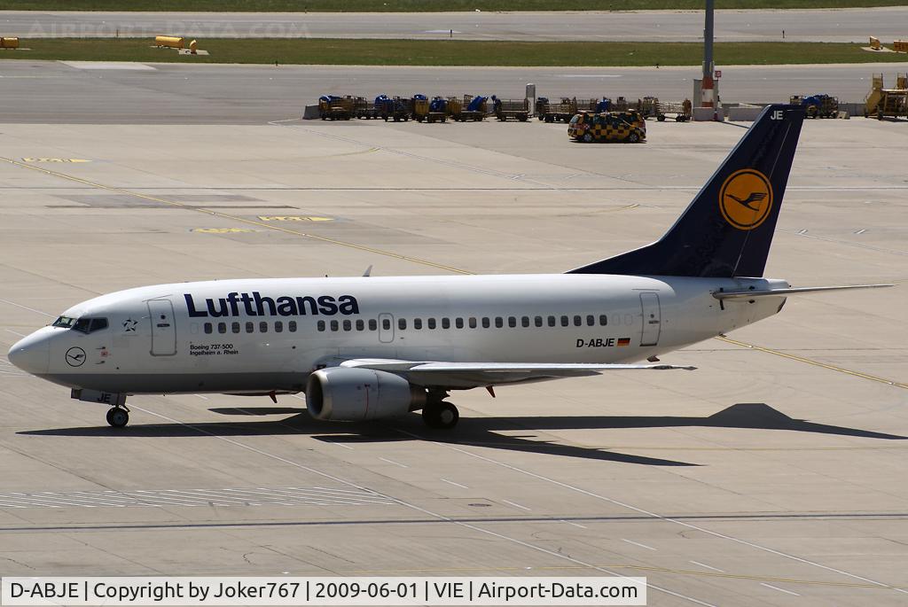 D-ABJE, 1991 Boeing 737-530 C/N 25310, Lufthansa Boeing 737-530