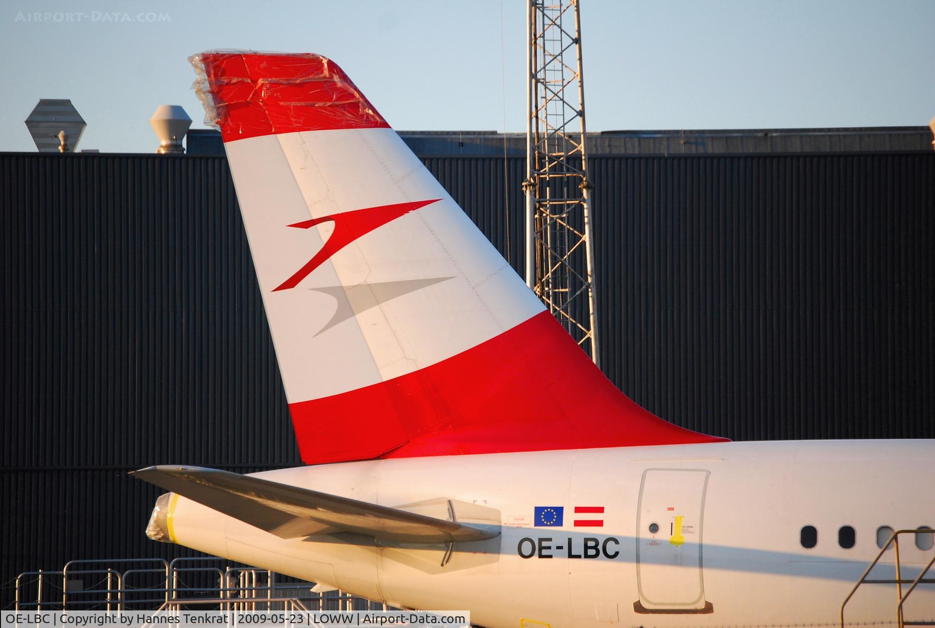 OE-LBC, 1996 Airbus A321-111 C/N 581, Austrian Airlines Airbus A321 