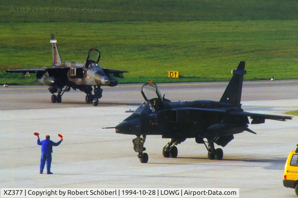 XZ377, 1977 Sepecat Jaguar GR.1A C/N S.144, Airshow 1994