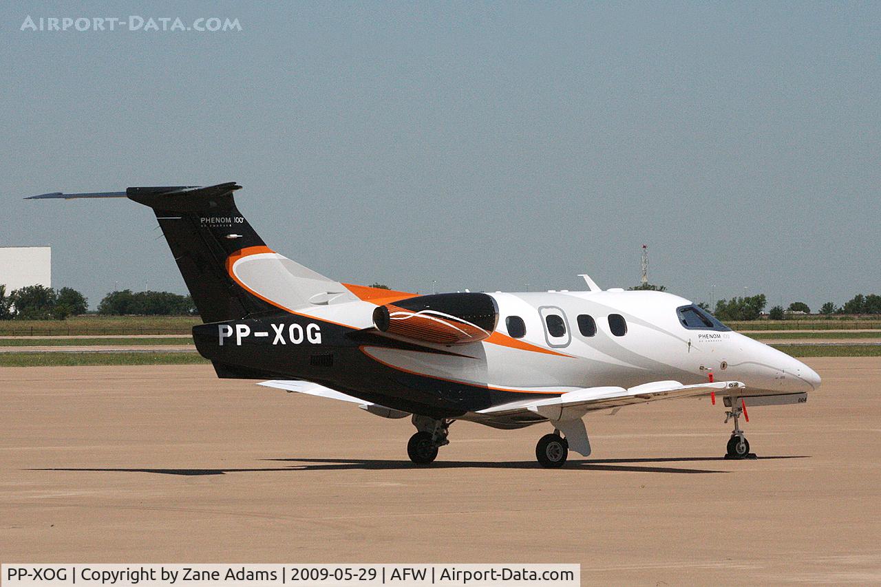PP-XOG, 2008 Embraer EMB-500 Phenom 100 C/N 50000004, At Alliance, Fort Worth