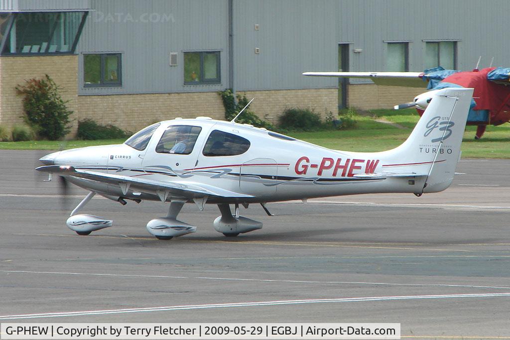G-PHEW, 2008 Cirrus SR22 G3 GTS Turbo C/N 2915, Cirrus SR22 at Gloucestershire Airport