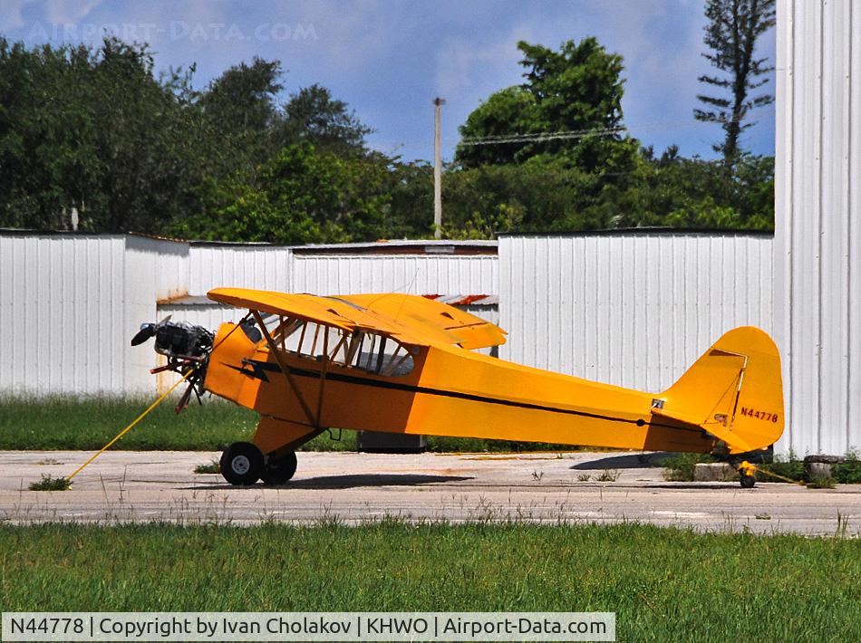 N44778, Piper J3C-65 Cub C/N 4700, Rare Cub