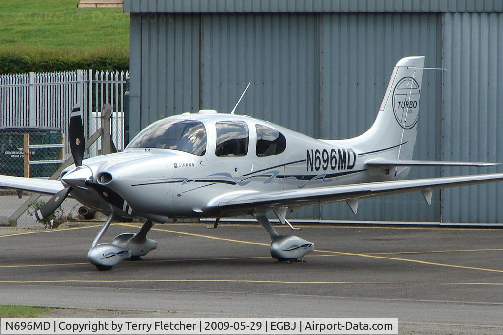 N696MD, Cirrus SR22 GTS Turbo C/N 3409, Cirrus SR22 at Gloucestershire Airport