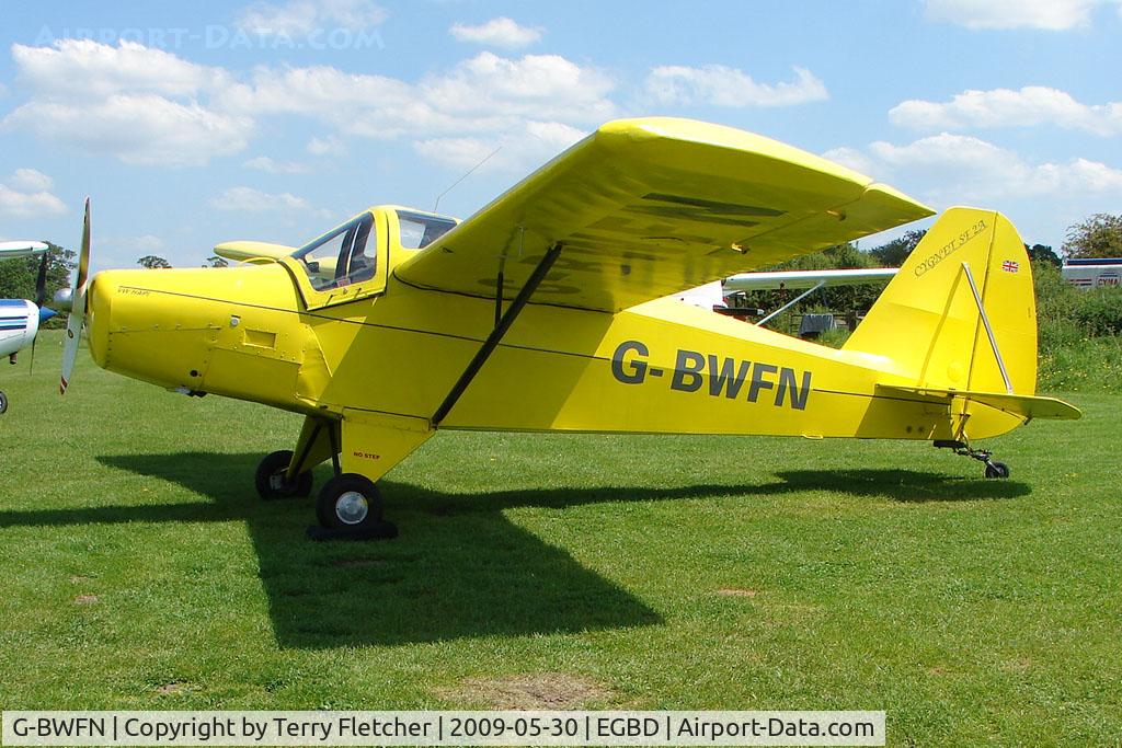 G-BWFN, 1995 Hapi Cygnet SF-2A C/N PFA 182-11335, Homebuilt Cygnet at Derby Eggington