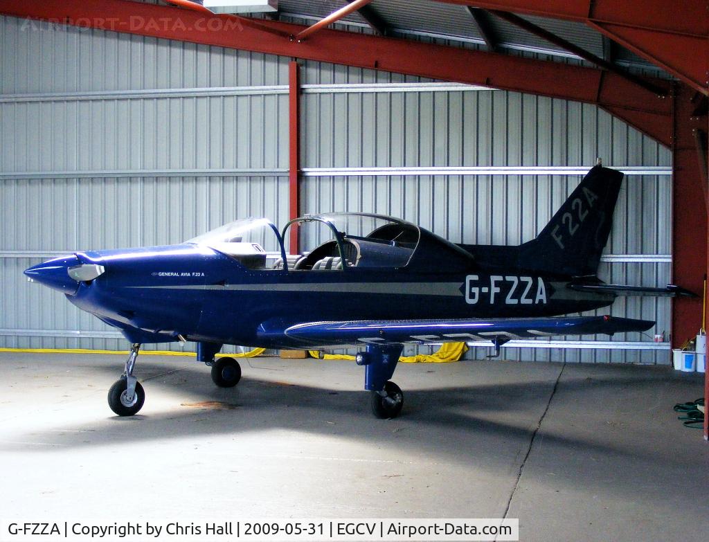 G-FZZA, 1998 General Avia F-22A C/N 018, new resident at Sleap