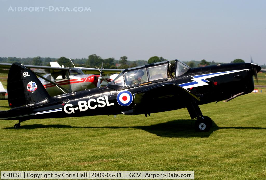 G-BCSL, 1951 De Havilland DHC-1 Chipmunk 22 C/N C1/0524, Looking great in it's new colour scheme
