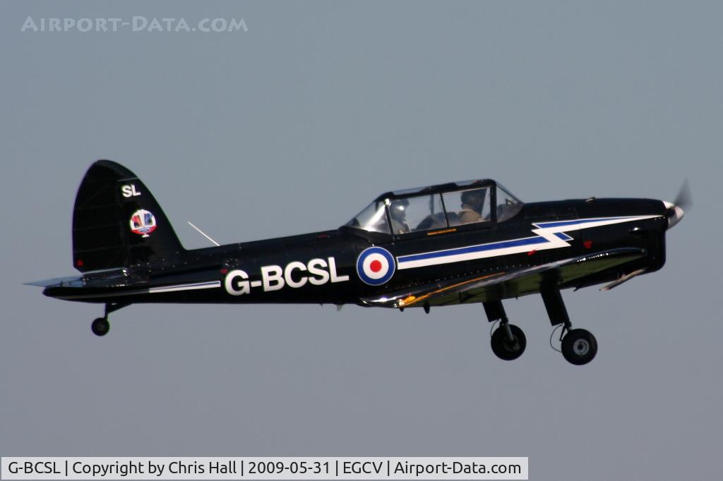 G-BCSL, 1951 De Havilland DHC-1 Chipmunk 22 C/N C1/0524, CHIPMUNK FLYERS LTD, Previous ID: WG474, Looking great in it's new colour scheme
