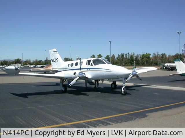 N414PC, 1972 Cessna 414 Chancellor C/N 414-0266, A visit to Livermore, CA