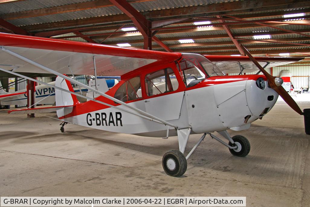 G-BRAR, 1946 Aeronca 7AC Champion C/N 7AC-6564, Aeronca 7AC Champion at Breigton Airfield, UK.