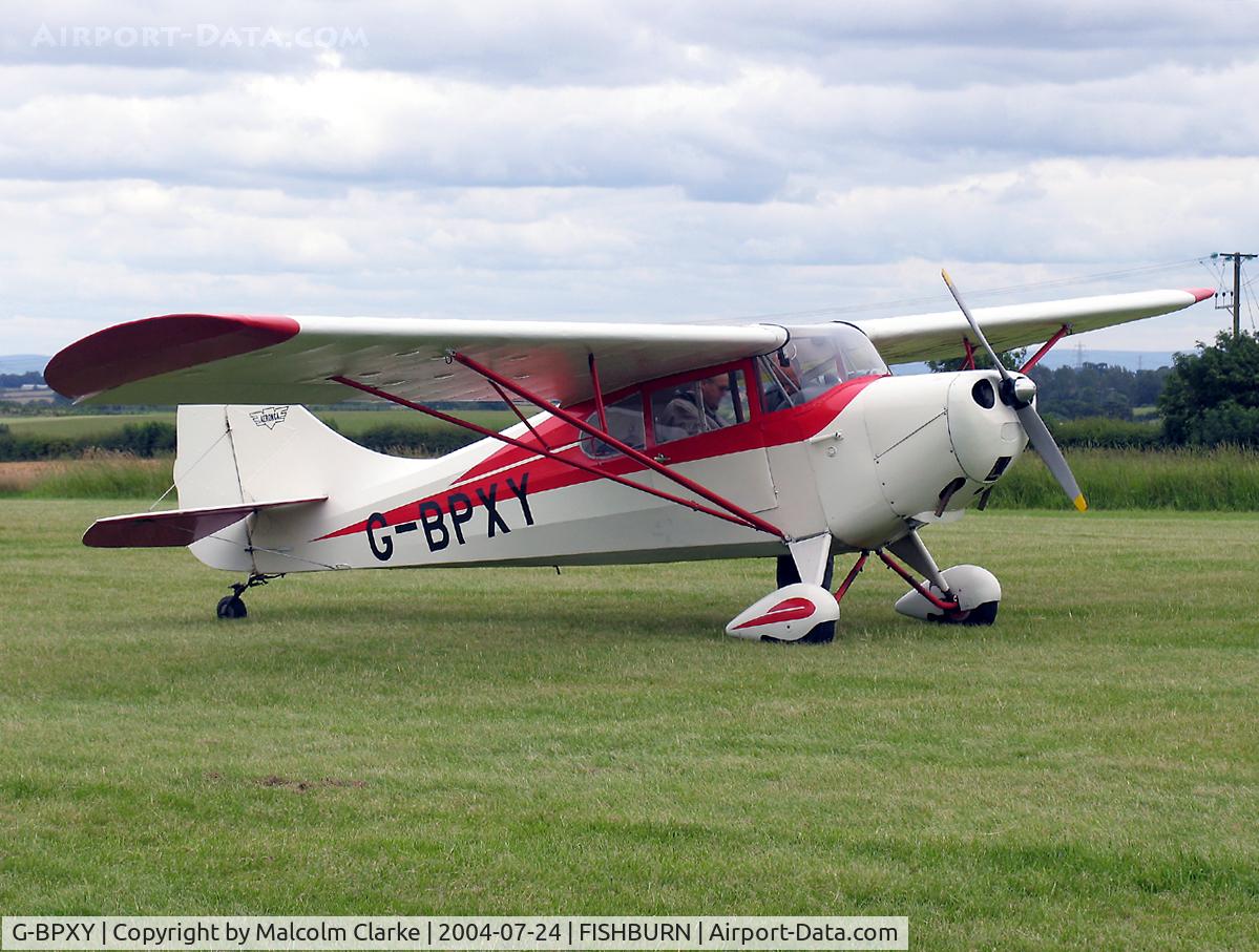 G-BPXY, 1947 Aeronca 11AC Chief C/N 11AC-S-50, Aeronca 11AC at Fishburn Airfield in 2004.