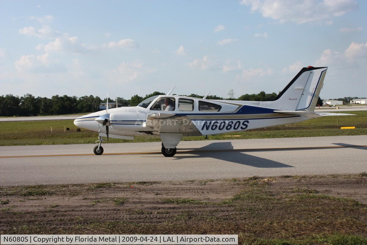 N6080S, 1975 Beech E-55 Baron C/N TE-1067, Beech 55 Baron