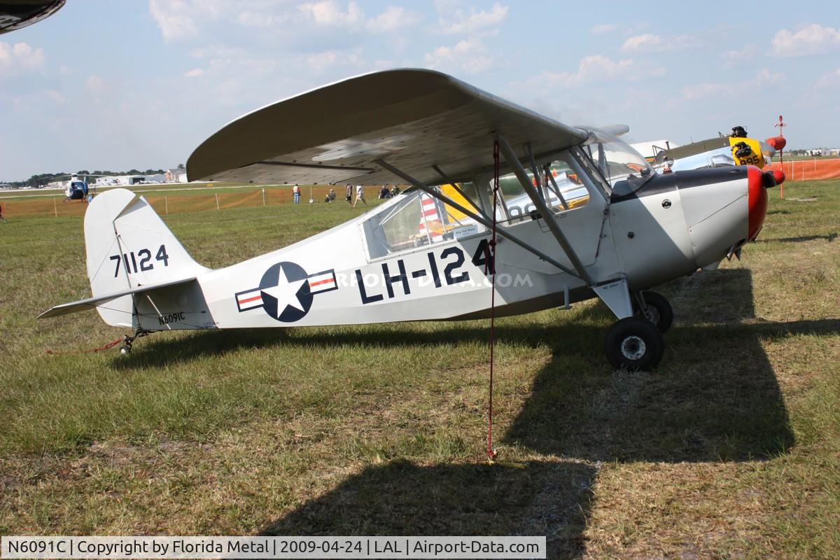 N6091C, 1947 Aeronca L-16A C/N Not found (47-1124), Aeronca L-16A