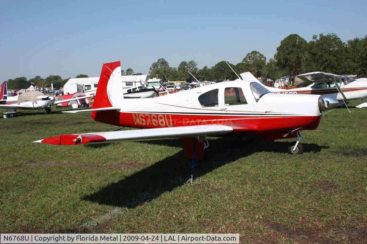 N6768U, 1963 Mooney M20C Ranger C/N 2490, Mooney M20C