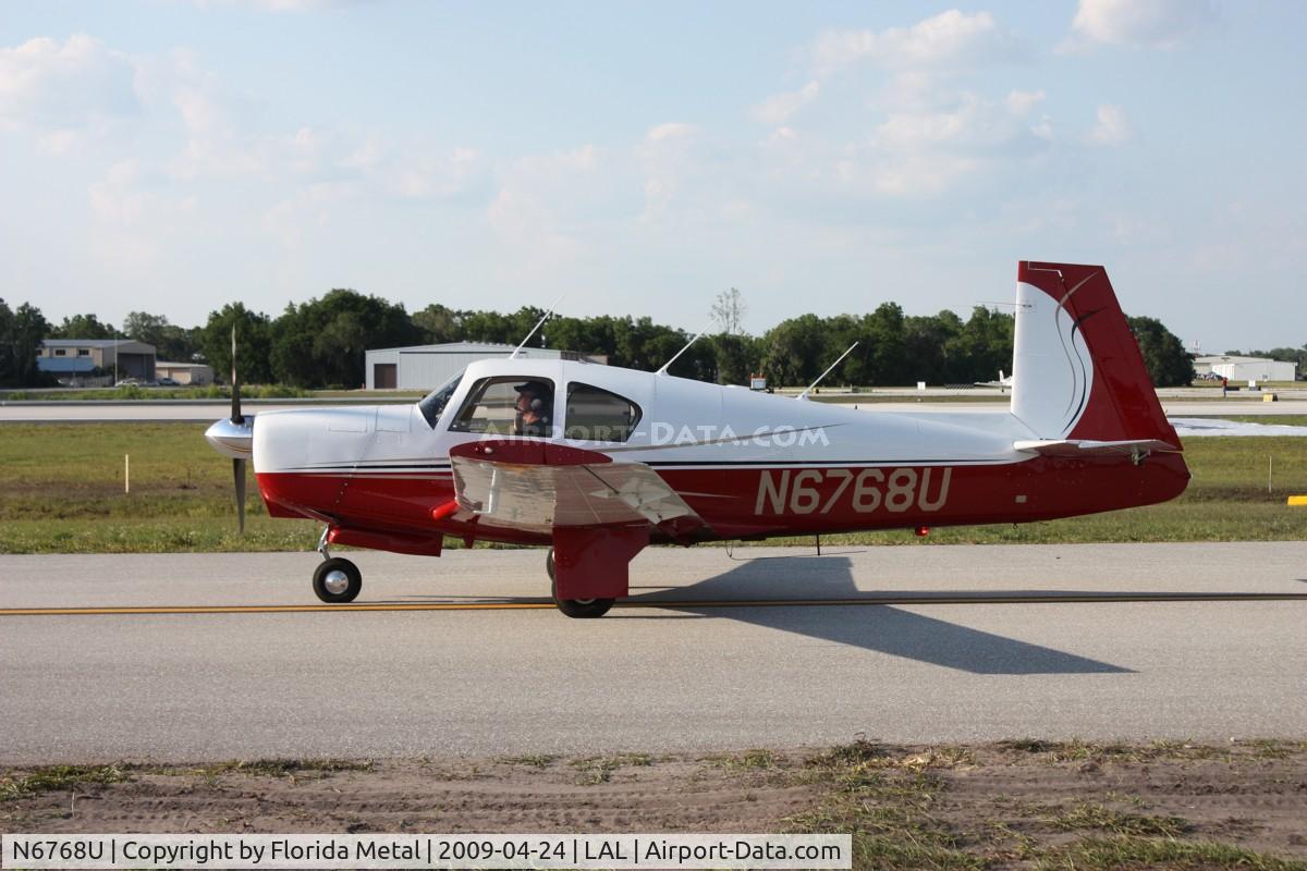 N6768U, 1963 Mooney M20C Ranger C/N 2490, Mooney M20C