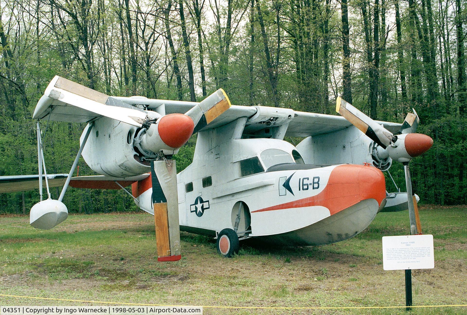 04351, 1960 Kaman K-16B C/N 1178, Kaman K-16B at the New England Air Museum, Windsor Locks CT