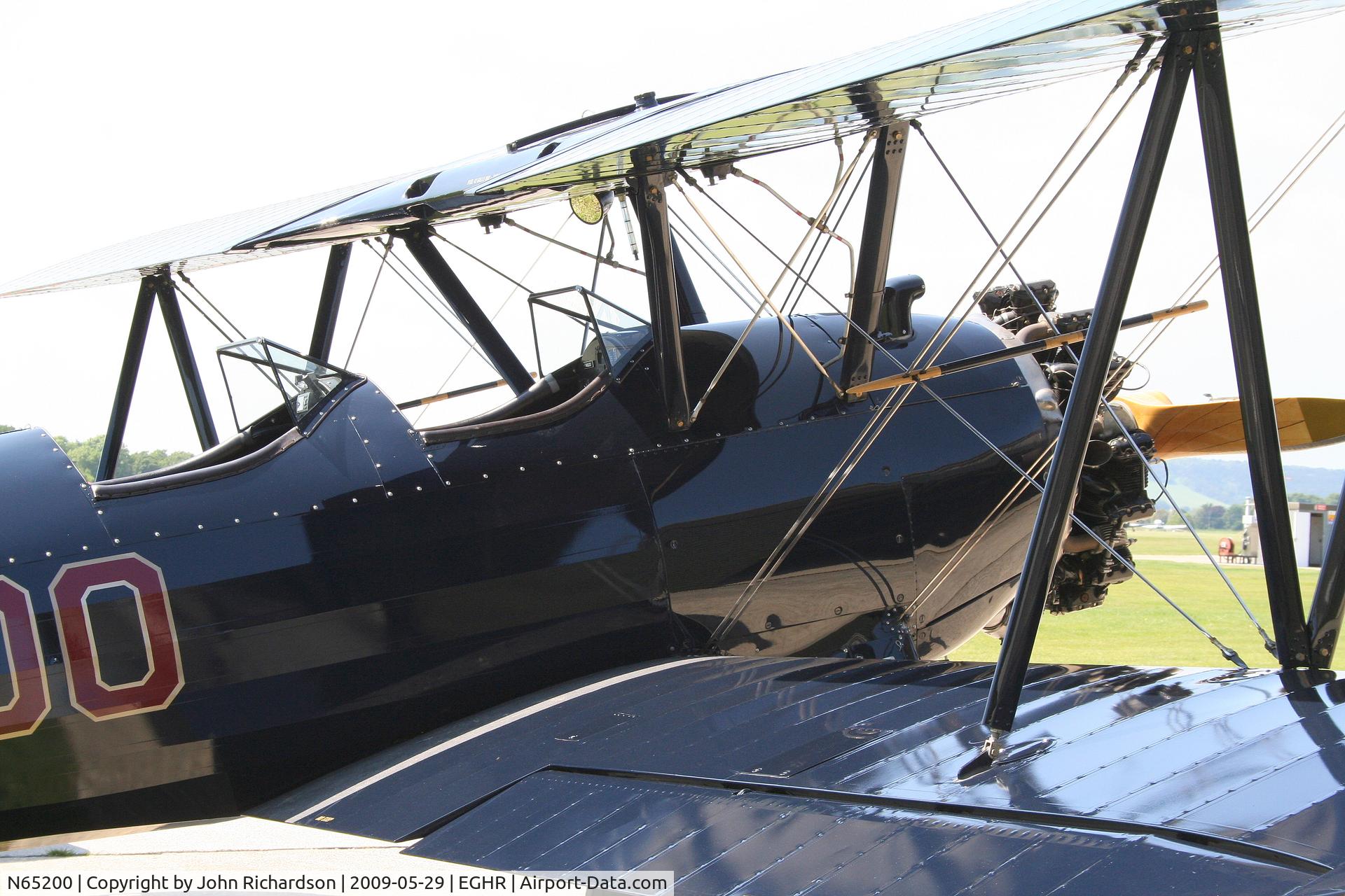 N65200, 1941 Boeing A75N1(PT17) C/N 75-3817, At Goodwood