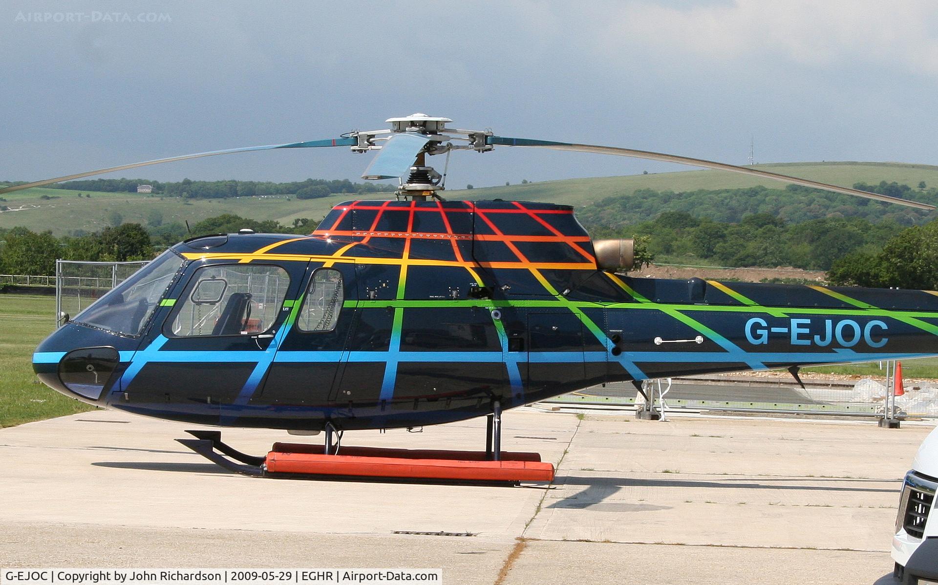G-EJOC, 1981 Aerospatiale AS-350B Ecureuil C/N 1465, At Goodwood