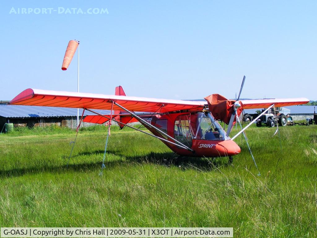 G-OASJ, 2003 Thruster T600N 450 C/N 0037-T600N-090, Otherton Microlight Airfield