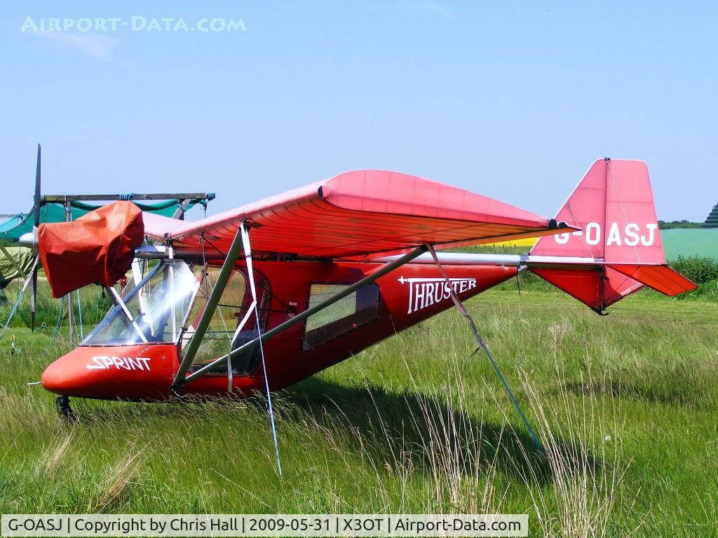 G-OASJ, 2003 Thruster T600N 450 C/N 0037-T600N-090, Otherton Microlight Airfield