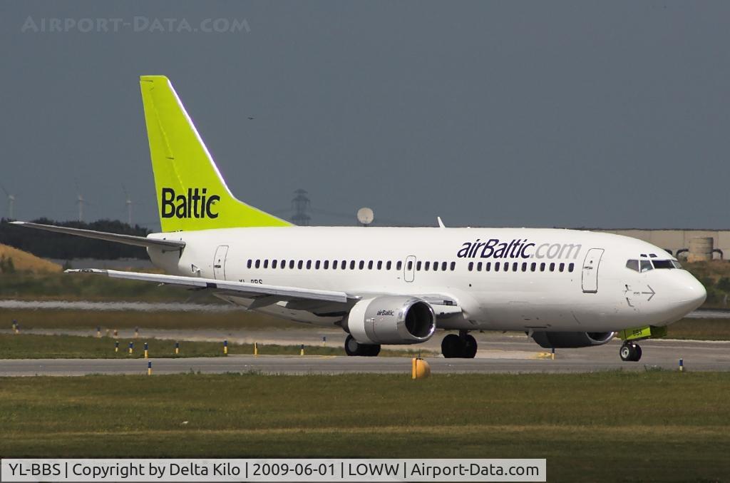 YL-BBS, 1999 Boeing 737-31S C/N 29267, Air BALTIC  Boeing 737-31S  c/n29267  ex.Flyglobespan  del.2009-05-08