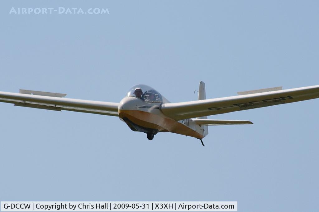 G-DCCW, 1967 Schleicher ASK-13 C/N 13051, Hoar Cross Airfield, home of the Needwood Forest Gliding Club
