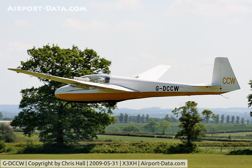 G-DCCW, 1967 Schleicher ASK-13 C/N 13051, Hoar Cross Airfield, home of the Needwood Forest Gliding Club