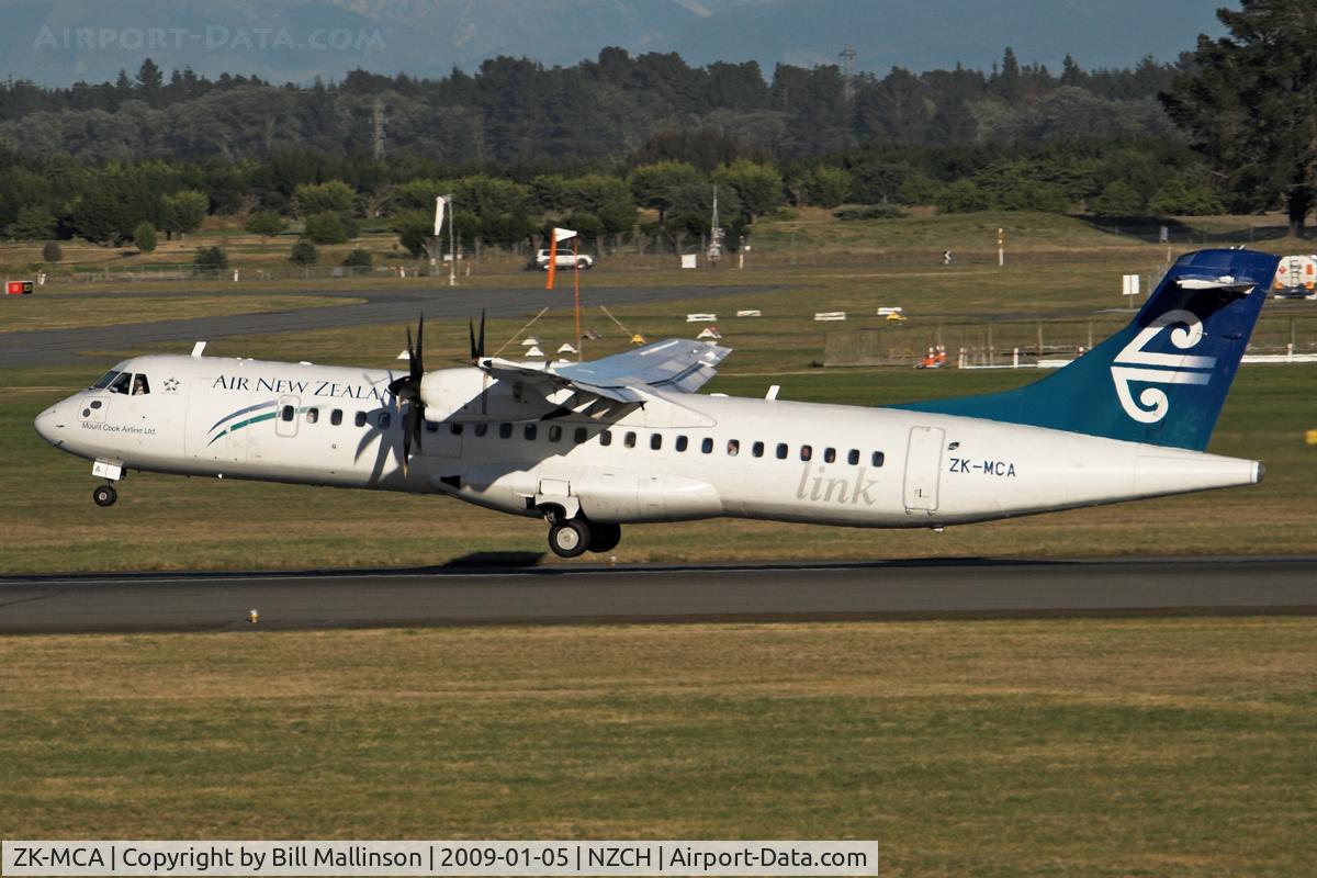 ZK-MCA, 1999 ATR 72-212A C/N 597, Wing flex