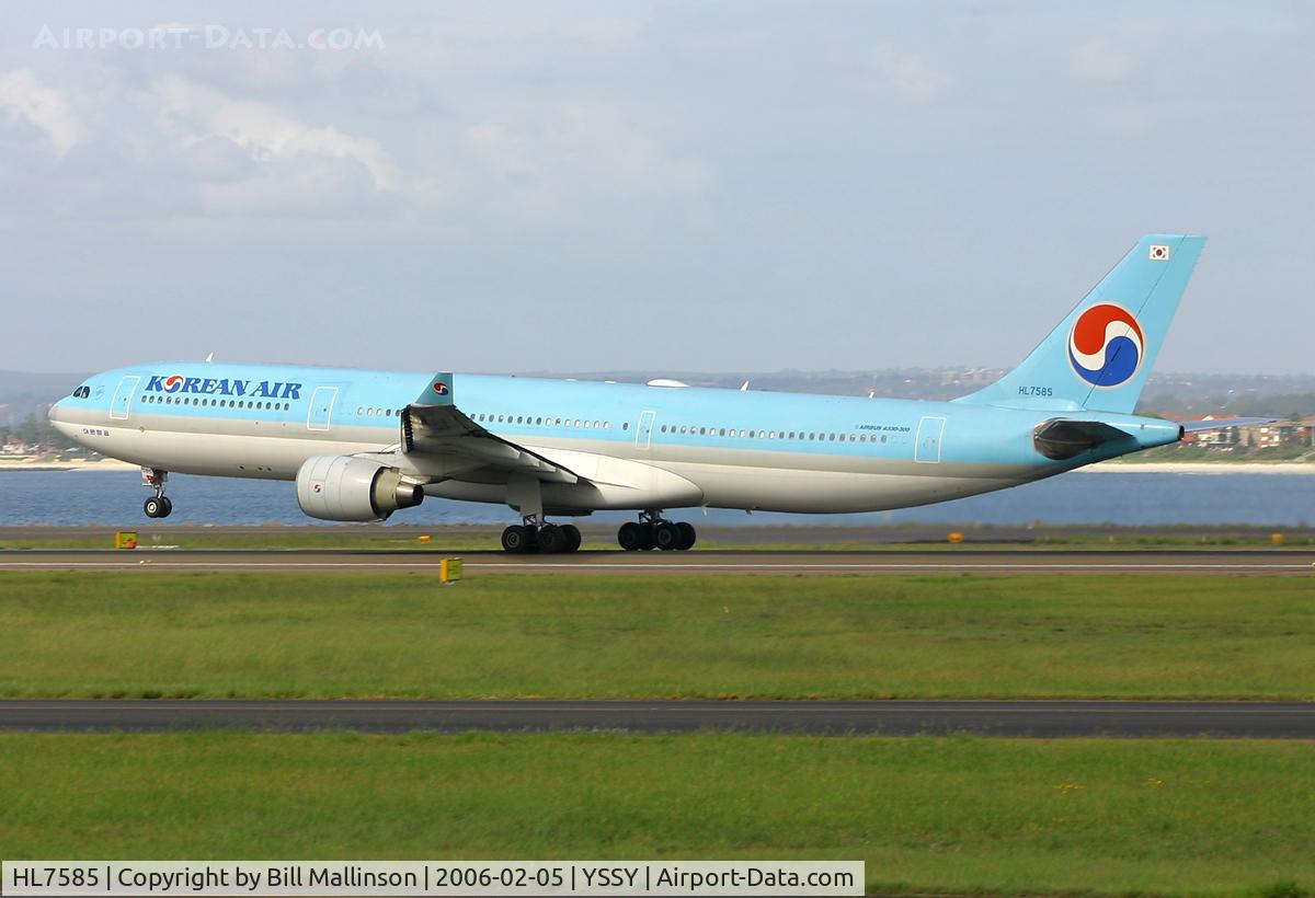 HL7585, Airbus A330-323 C/N 350, Away back to SEL