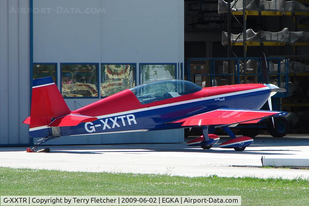 G-XXTR, 2000 Extra EA-300L C/N 126, at Shoreham Airport