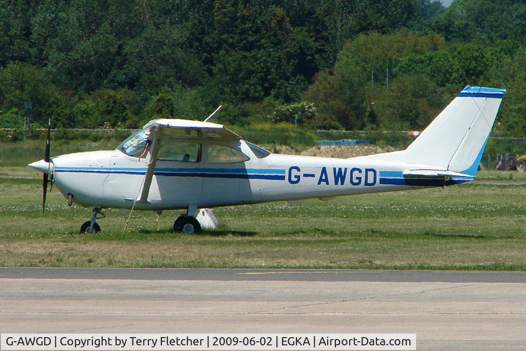 G-AWGD, 1968 Reims F172H Skyhawk C/N 0503, Cessna F172H at Shoreham Airport