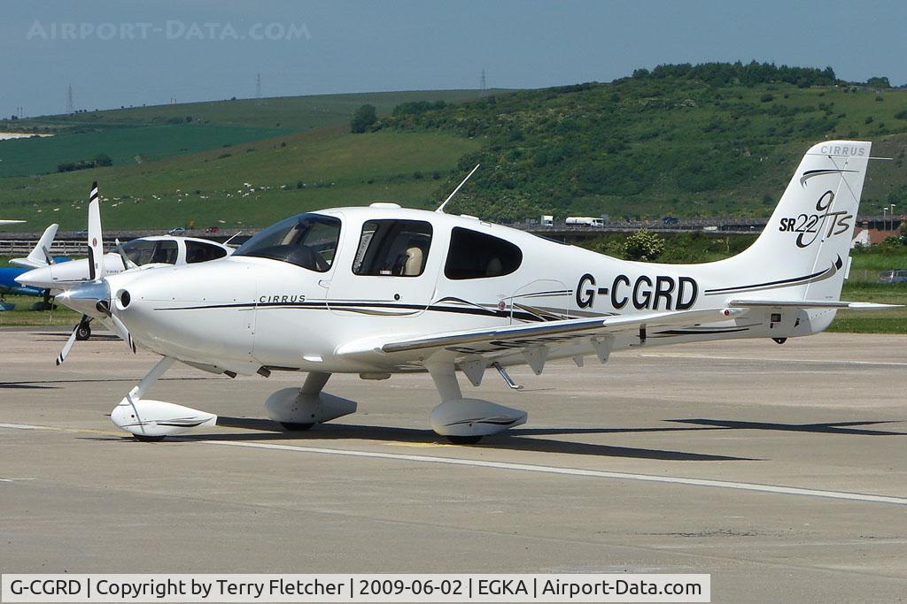 G-CGRD, 2006 Cirrus SR22 GTS C/N 2234, Cirrus SR22 at Shoreham Airport