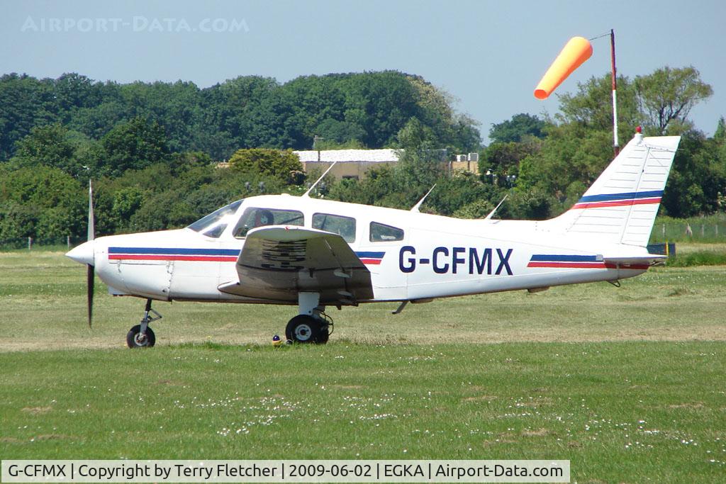 G-CFMX, 1983 Piper PA-28-161 Cherokee Warrior II C/N 28-8316073, Piper PA-28-161 at Shoreham Airport