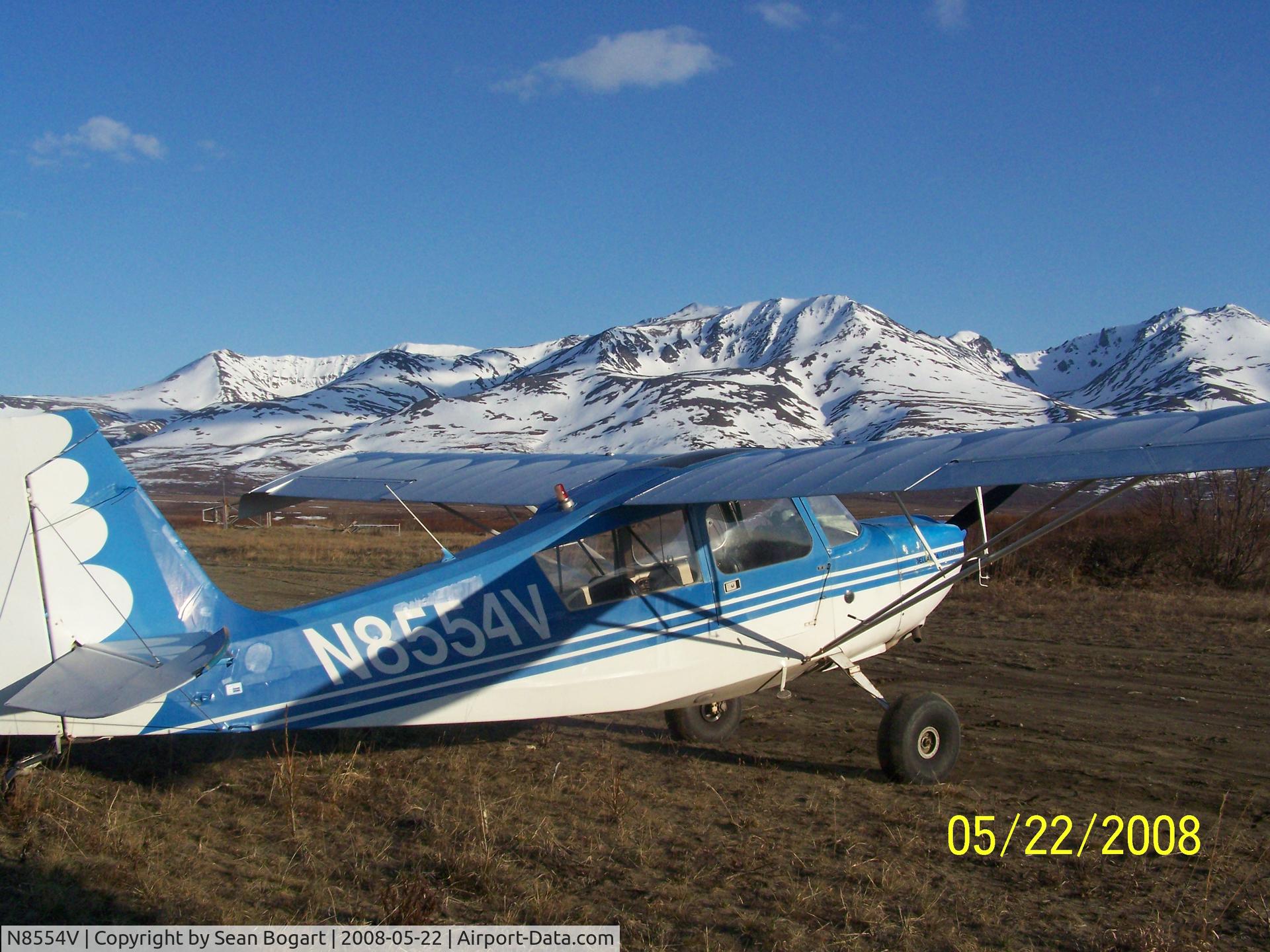 N8554V, 1974 Bellanca 7ECA Citabria C/N 1070-75, N8554V at Pilgrim Hot Springs
