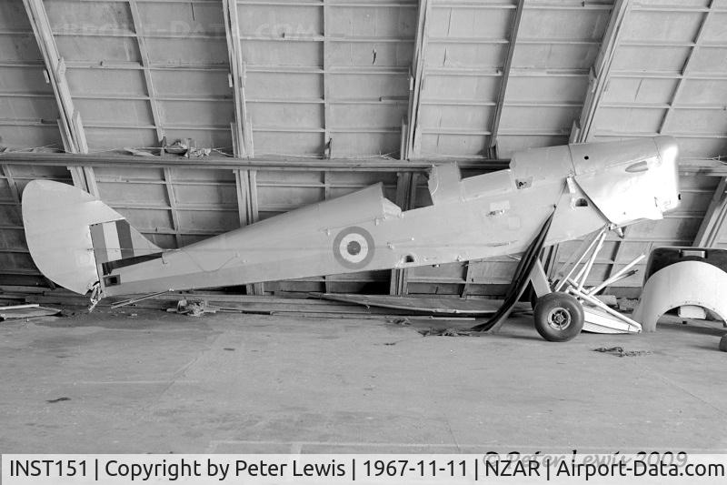 INST151, 1944 De Havilland New Zealand DH-82A Tiger Moth C/N DHNZ165, RNZAF instructional airframe ex-NZ1485