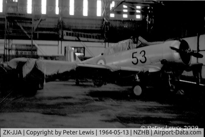 ZK-JJA, 1941 North American AT-6C Harvard IIA C/N 88-13910, RNZAF instructional airframe ex-NZ944
