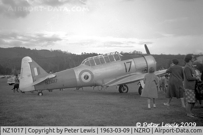 NZ1017, 1942 North American AT-6C Harvard IIA C/N 88-9274, RNZAF