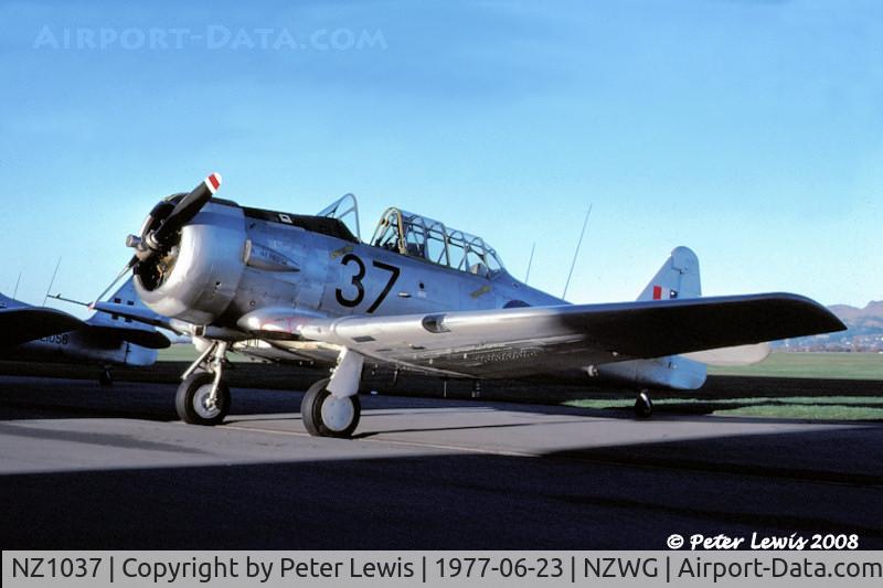 NZ1037, 1943 North American AT-6C Harvard IIA C/N 88-12036, RNZAF