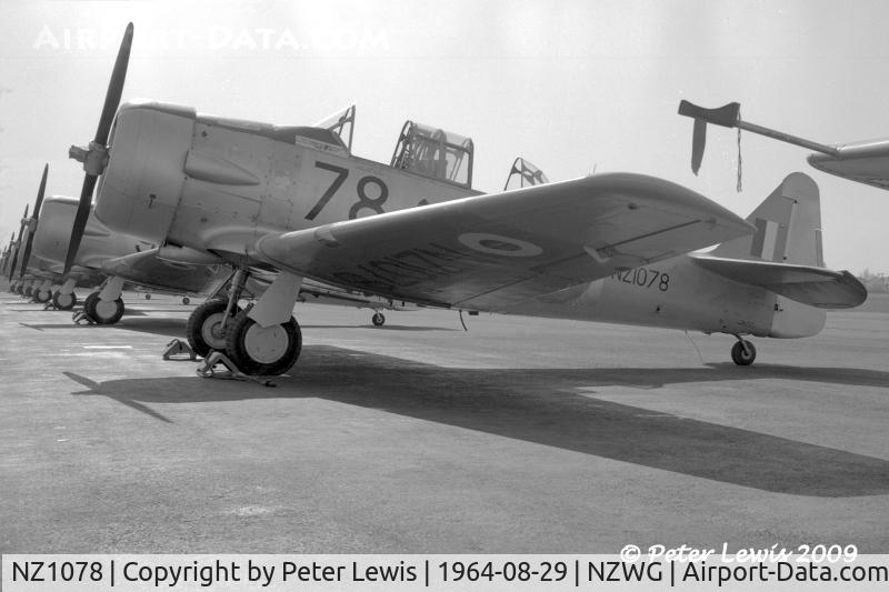NZ1078, 1941 North American AT-6D Harvard III C/N 88-15873 (41-34119), RNZAF