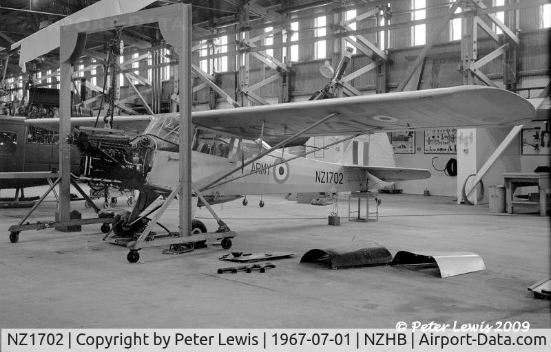 NZ1702, Auster J-5 Adventurer C/N 2096, RNZAF