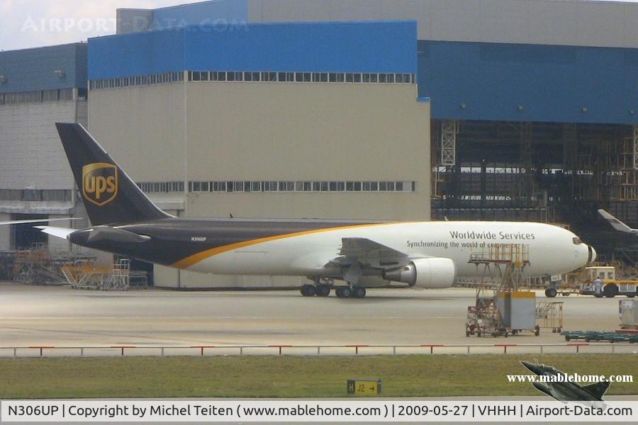 N306UP, 1996 Boeing 767-34AF C/N 27759, UPS