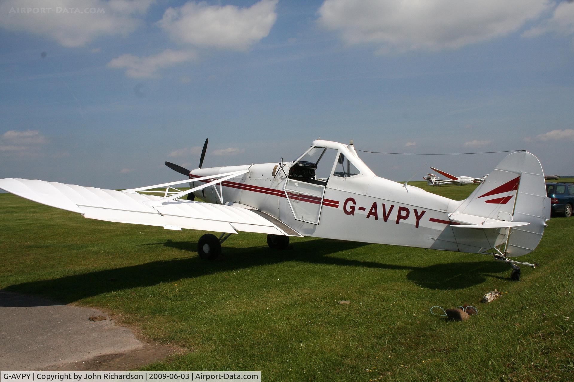 G-AVPY, 1967 Piper PA-25-235 Pawnee C/N 25-4330, Parham Airfield Nr Storrington W Sussex